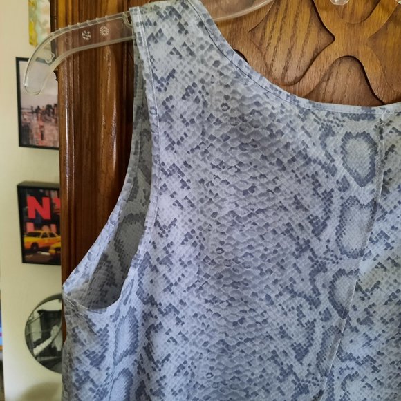 ATTENTION Snakeskin Split Back Shell Tank NWT! - Size XS - Picture 7 of 16